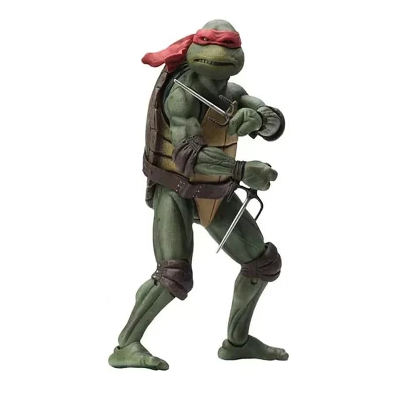 Figurine articulée NECA Teenage Mutant Ninja Turtles TMNT Édition Film, Modèle de figurine de film, 