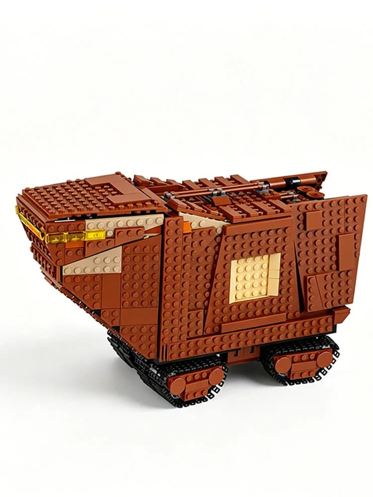 NOUVEAU MOC Blocs de construction de combat, Briques, Jouets modèles, Véhicule de transport de la fo