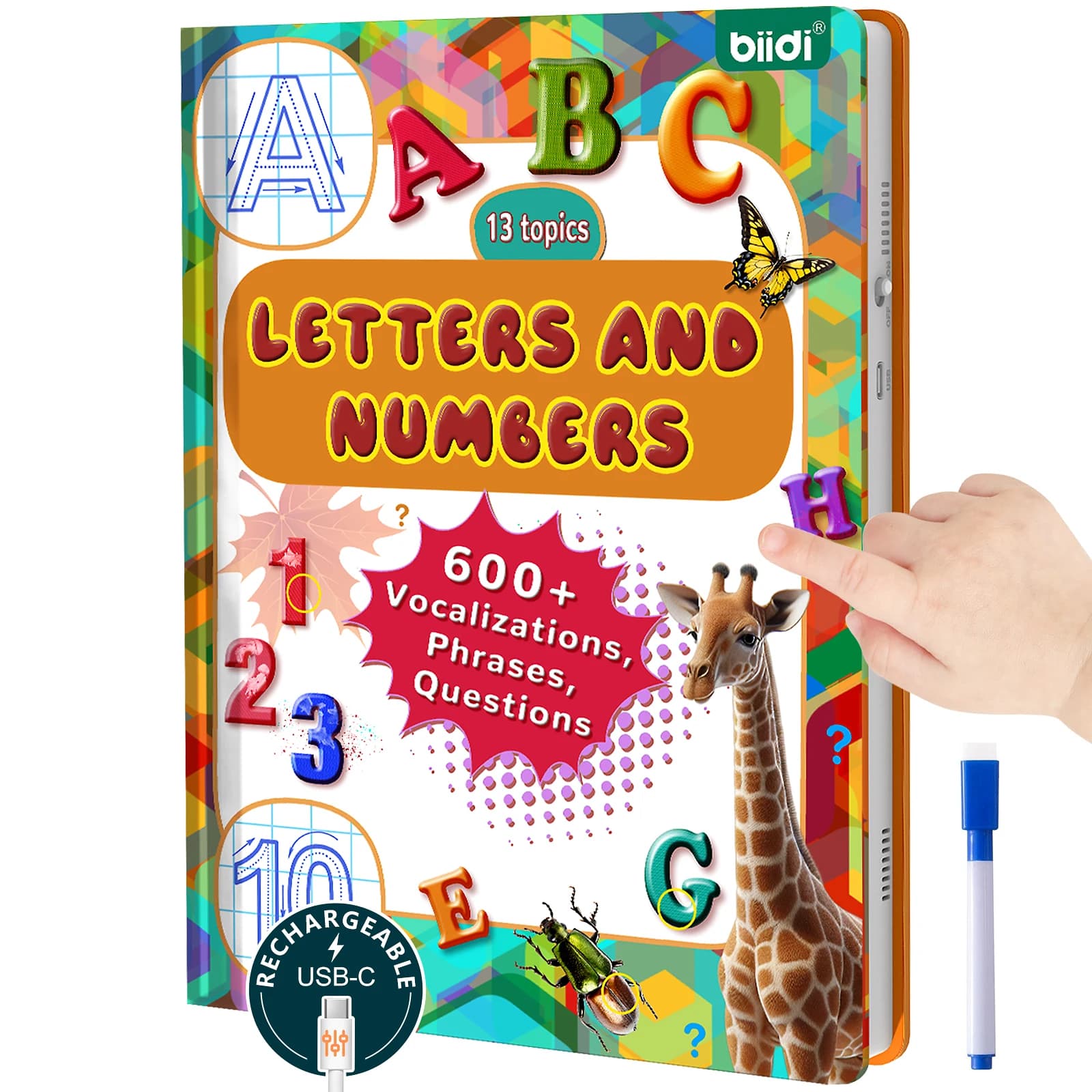 Livres électroniques anglais, Livres éducatifs pour enfants, Livres d'histoires interactifs, Jouets 