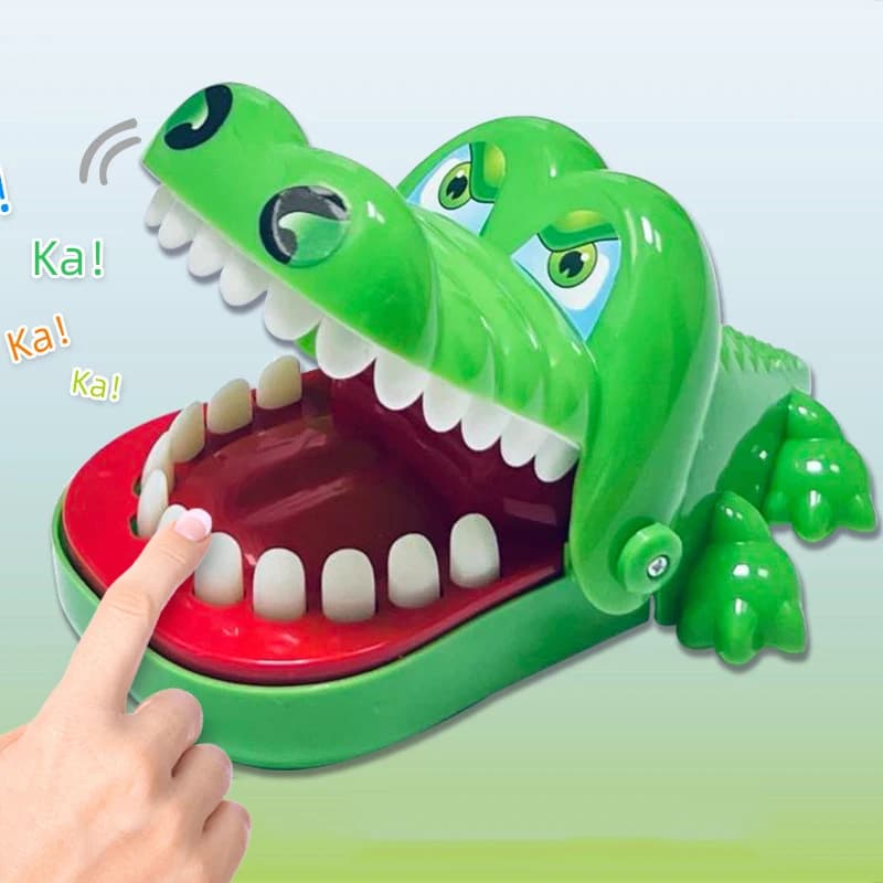 Jouets de dents de Crocodile pour enfants, jeux de dentiste, drôles pour fête et enfants, jeu de far