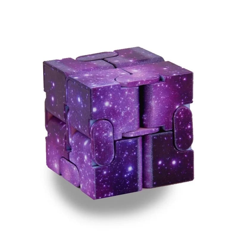 Extron-Jouet Anti-Stress pour Enfant, Cube, Flip, Tdh, Anlande, Puzzle, Magique, Doigt, Fidget, Mm, 