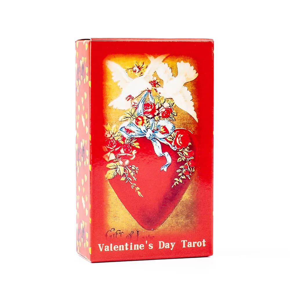 Jeu de tarot de la Saint-Valentin de 79 cartes, cartes Oracle d'amour pour les arts magiques, pour j
