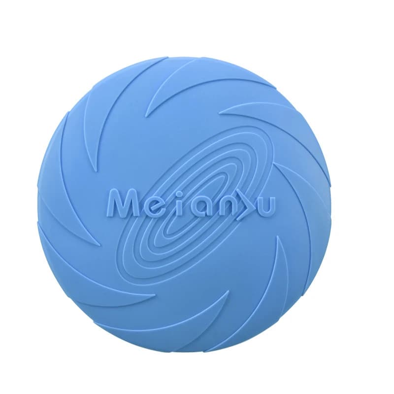 Jouets pour chiens, disque volant en Silicone, mode multicolore, jouets à mâcher résistants, jeu d'e