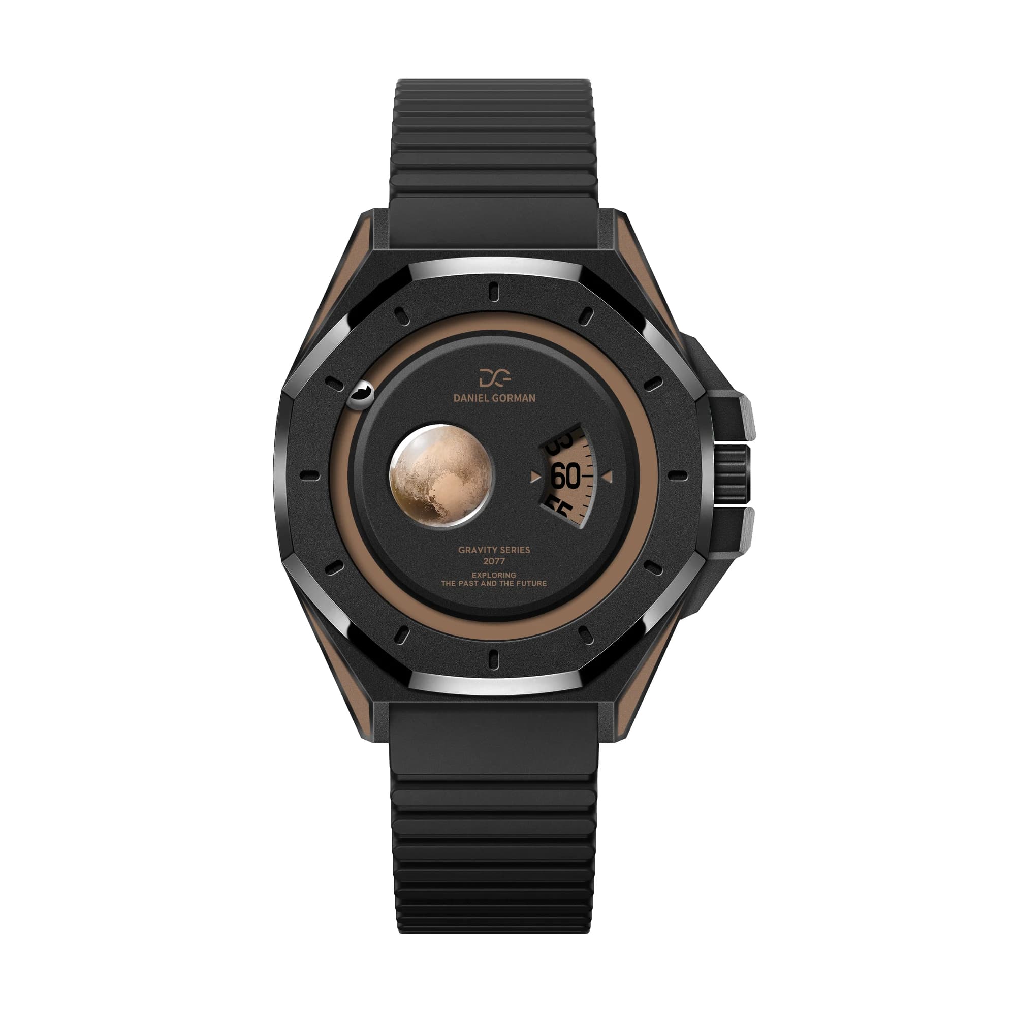 Daniel Gorman huit planètes montre Plutone Neptune Mercure saturne Mars Jupiter Uranus terre planéta