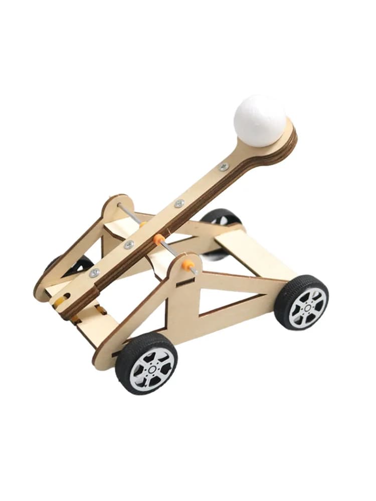 Jouet catapulte à monter soi-même, Kit d'expérimentation scientifique et jouet éducatif, jouets scie