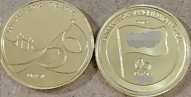 Série de pièces commémoratives des Jeux brésiliens de 27 mm