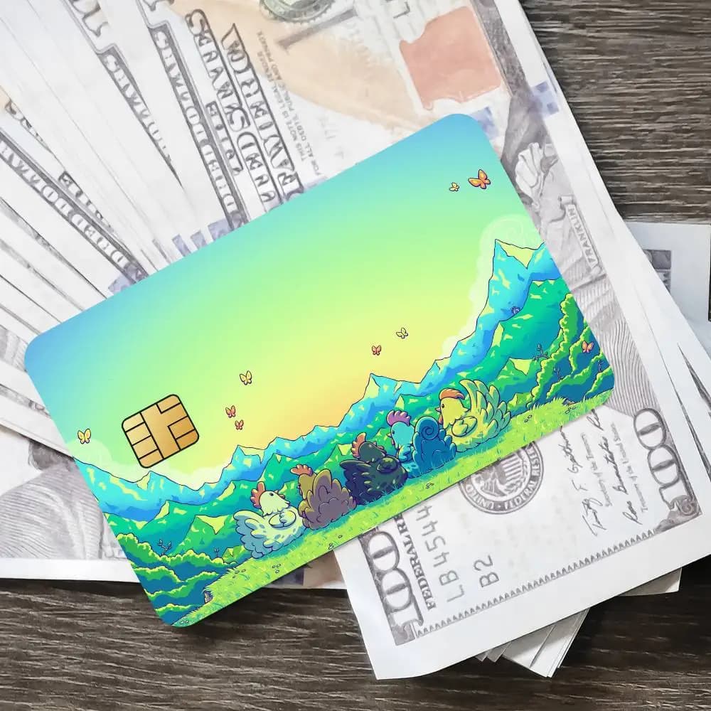 Affiche de jeu Stardew Valley, autocollants de peau de carte de crédit pour accès bancaire, Film de 