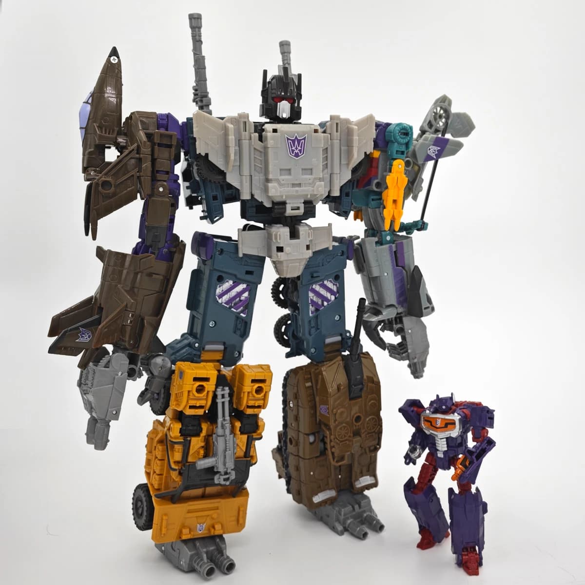 Robot de transformation Bruticus 6 en 1, jouets HZX IDW ONE NO BOX, figurines KO 6 en 1