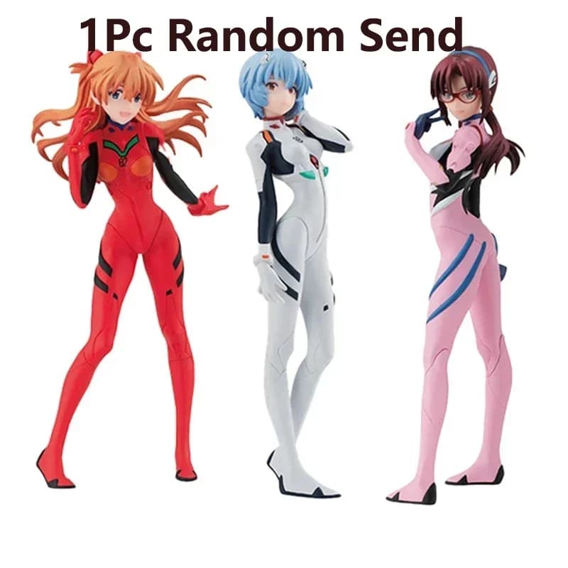 Figurine Anime EVA Asuka Langley Soryu Ayanami Rei, modèle de collection, cadeau, décoration de bure