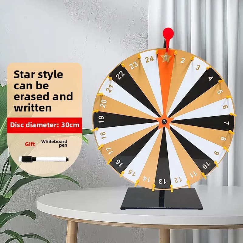 Roue de loterie numérique - Roulette de bureau créative pour jeux, activités et accessoires pédagogi