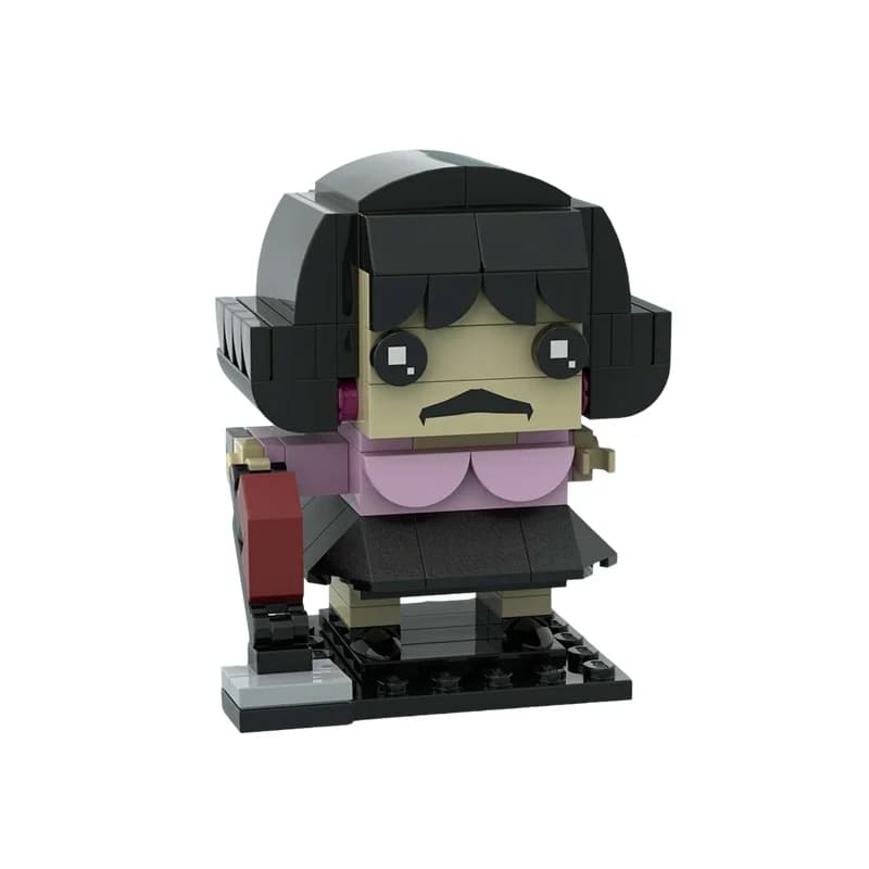 113 pièces MOC Freddie Mercury Want Break Free Edition Brickheadz Modèle de blocs de construction Ar