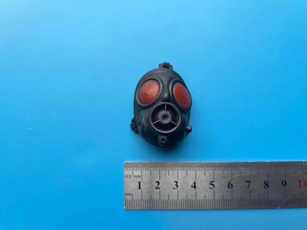 Minitimes Coomodel 3ATOYS-Figurines de Soldats, Modèles de Mini Jouets, Masque à Gaz, 12 Pouces, Coo