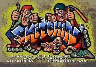 Carte de jeu Skitchin 16 bits MD pour Sega Mega Drive pour Genesis