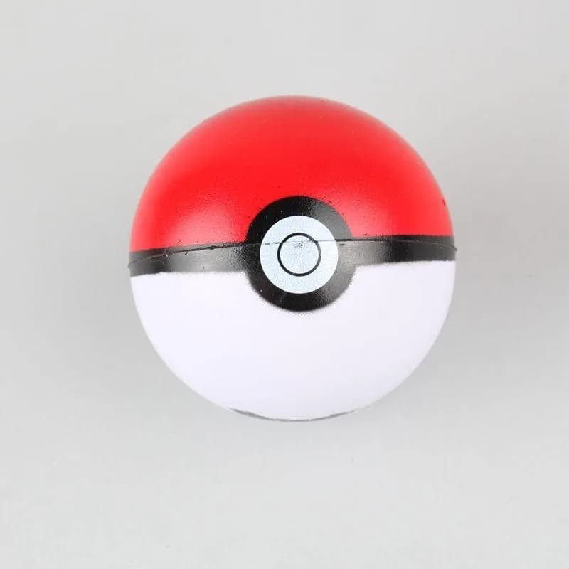 Jouet à presser Poke Ball d'anime Pokemon, balle rebondissante, jouet pour animaux de compagnie kawa