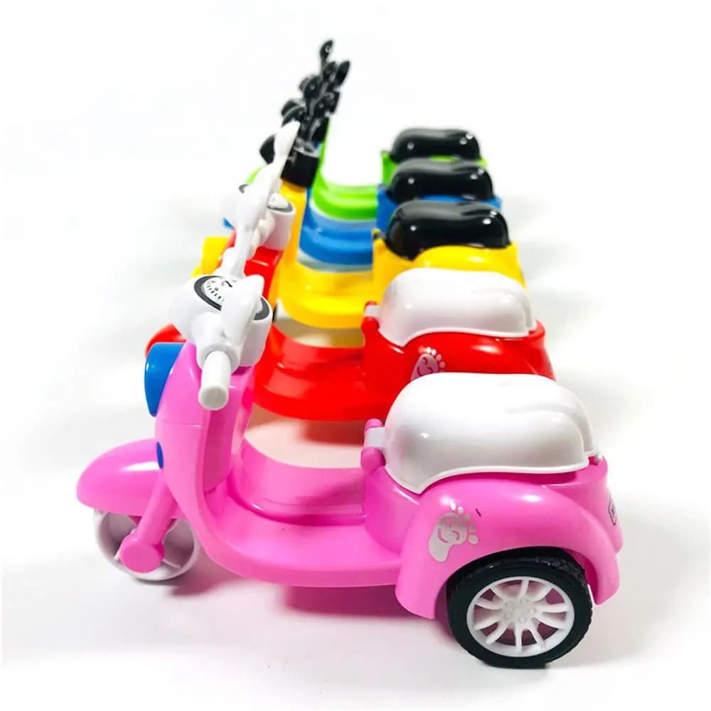 Véhicules amusants d'apprentissage précoce pour fille, modèle de moto de Simulation, jouet pour garç