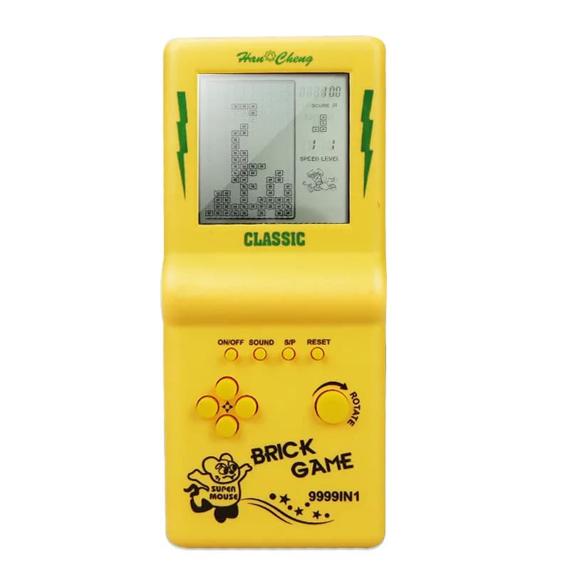 Console de jeu portable, jeu de brique, jeu de détermination plus tard, jouets électroniques, consol