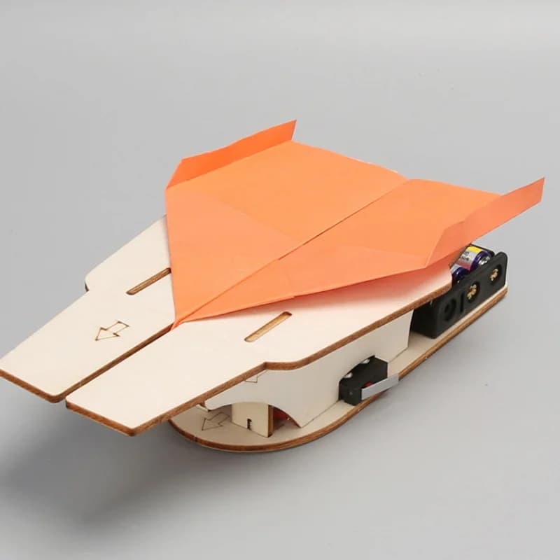 Porte-avions en papier, catapulte, jouet pour enfants, expérience scientifique, outil d'enseignement