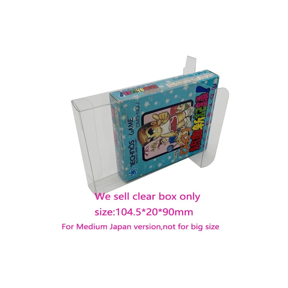Étui de protection de boîte de jeu en plastique GB, délibérément garçon, version japonaise JP