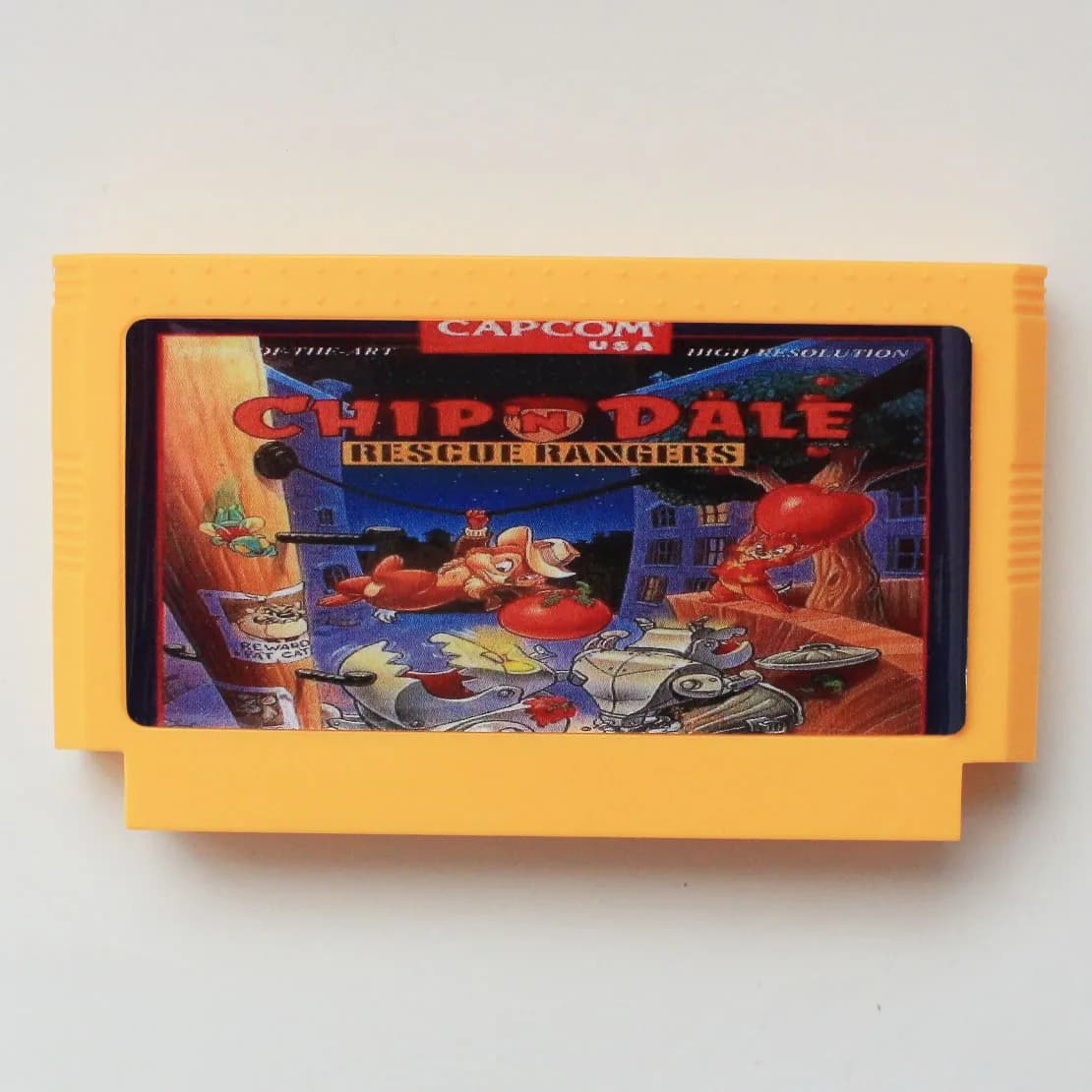 Carte de jeu vidéo Chip n' Dale pour lecteur 8 bits, 60 broches