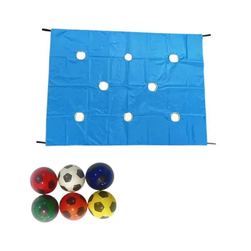 Jeu de bâche à trous de construction d'équipe, 1 pièce, pour enfants et adultes, activités de groupe