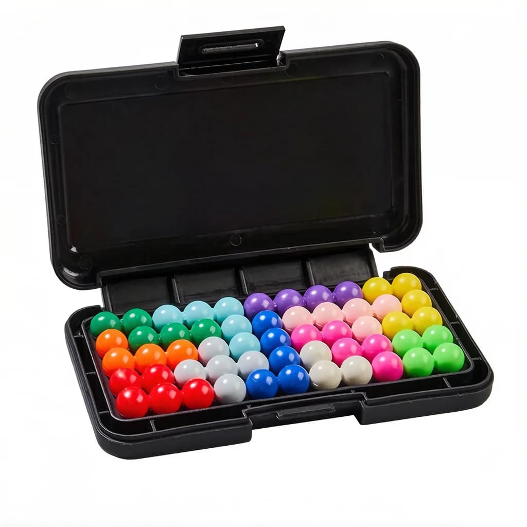 Jeu de tri des couleurs pour les tout-petits, jouet pour développer la motricité fine, perles éducat