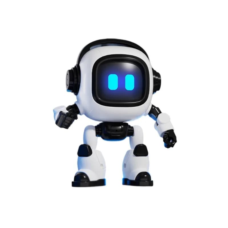 Robot de bureau interactif IA avec reconnaissance vocale, compagnon parlant, jeux éducatifs, jouet é