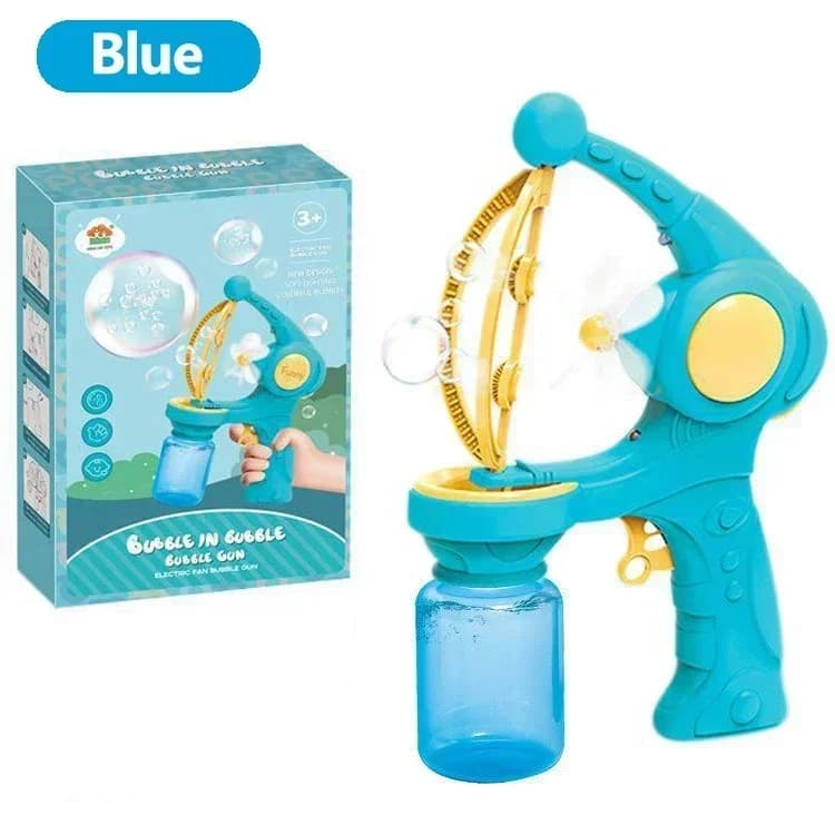 La machine électrique automatique crée une pluie de bulles de rêve, un jouet amusant pour enfants po