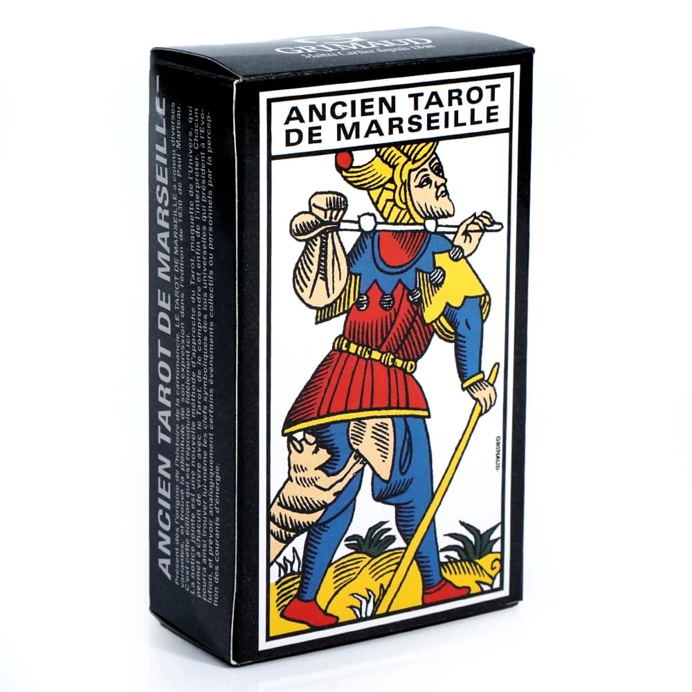 Ancien Tarot de Marseille Explorez les Mystères Anciens à Travers un Art Traditionnel Parfait pour l
