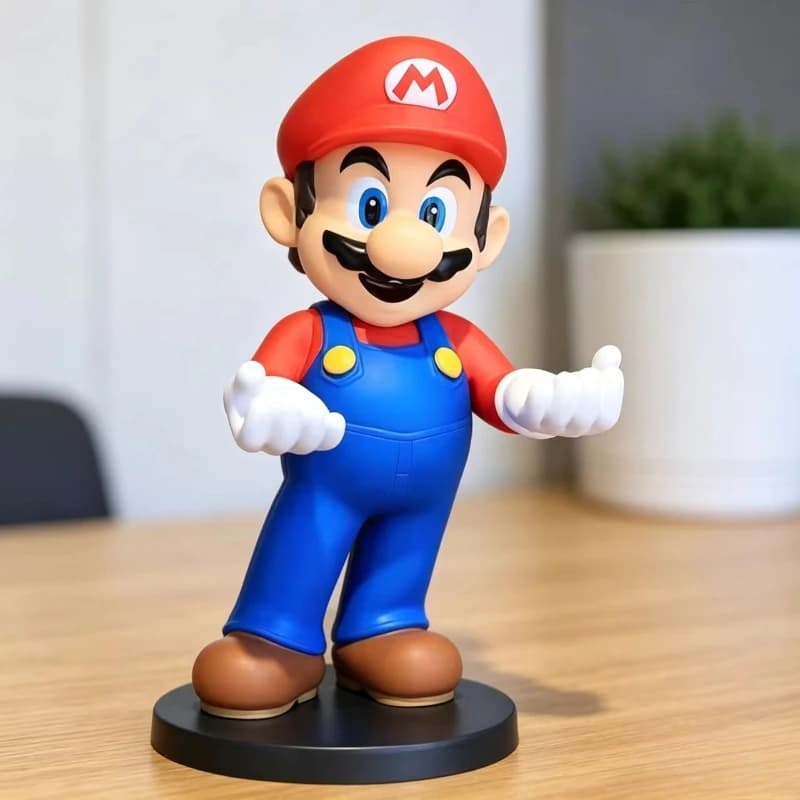 Support de manette de jeu de 31 cm, série Super Mario, support d'affichage, décoration périphérique 