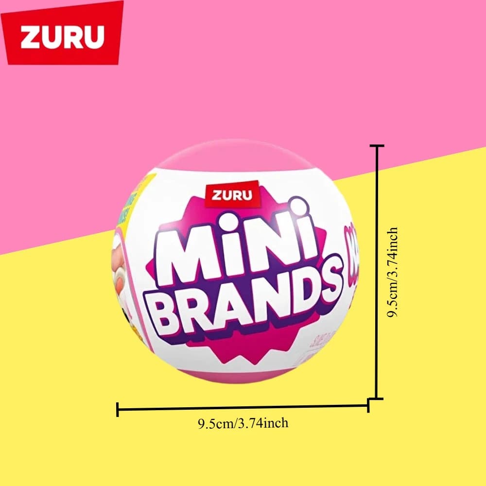 Jouet Surprise Zuru, Mini Jouets Kawaii, Jouets Alimentaires Mignons, Boîtes Mystères Aléatoires, Jo