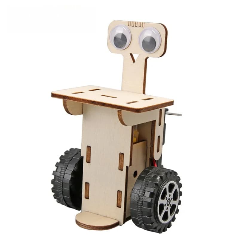 Modèle de robot en bois à construire soi-même pour enfants - Kit éducatif scientifique STEM - Outil 