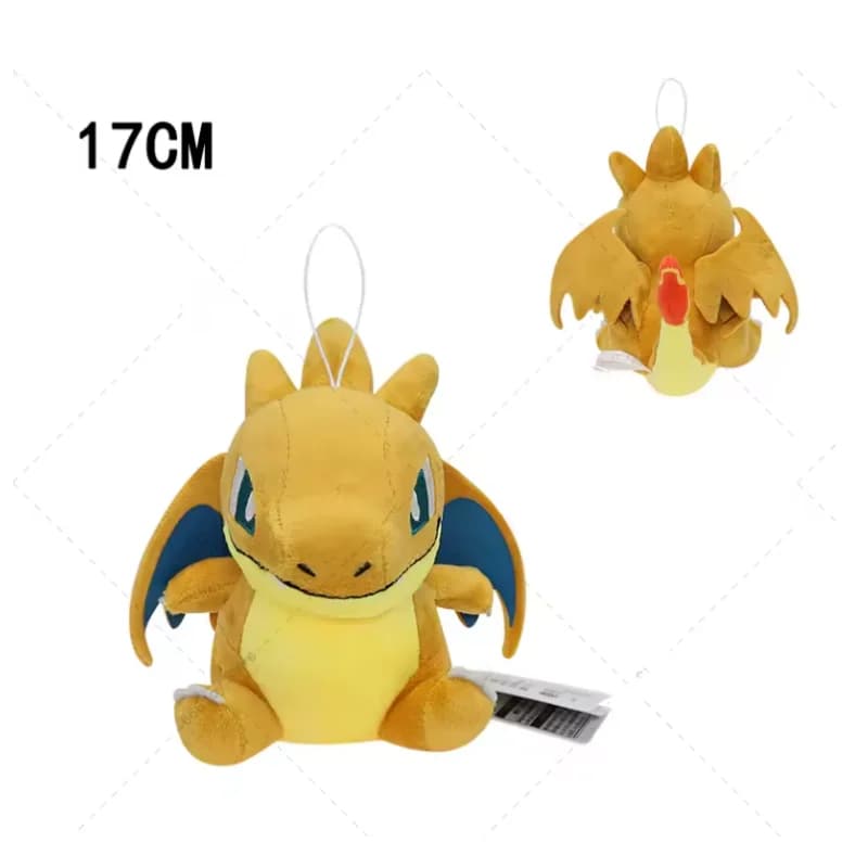 18 styles de jouets en peluche brillants Charizard Mega Evolution X & Y, animaux en peluche doux, po