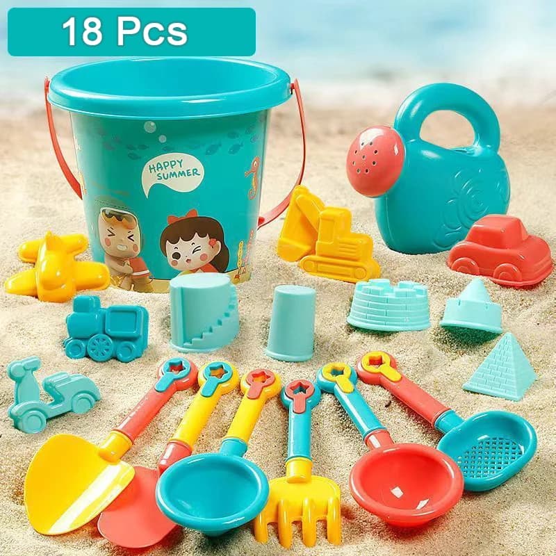 Jouets de plage pour enfants, ensemble de sable, seau de sable, pelle de plage, jouets pour tout-pet