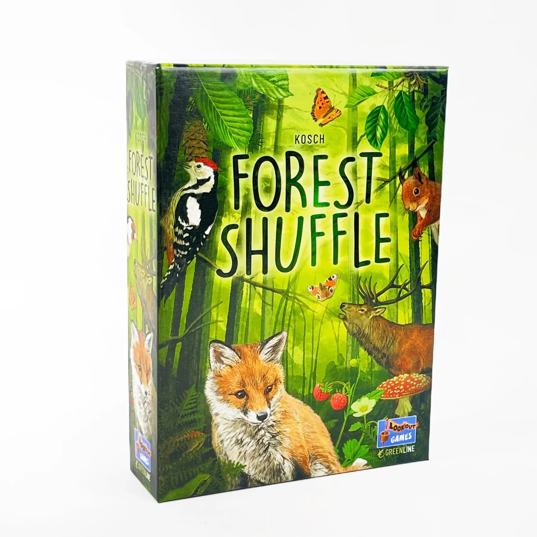 Forest Shuffle, jeu de cartes multijoueur, jeu de société pour 2 à 5 joueurs, comprend un pack d'ext