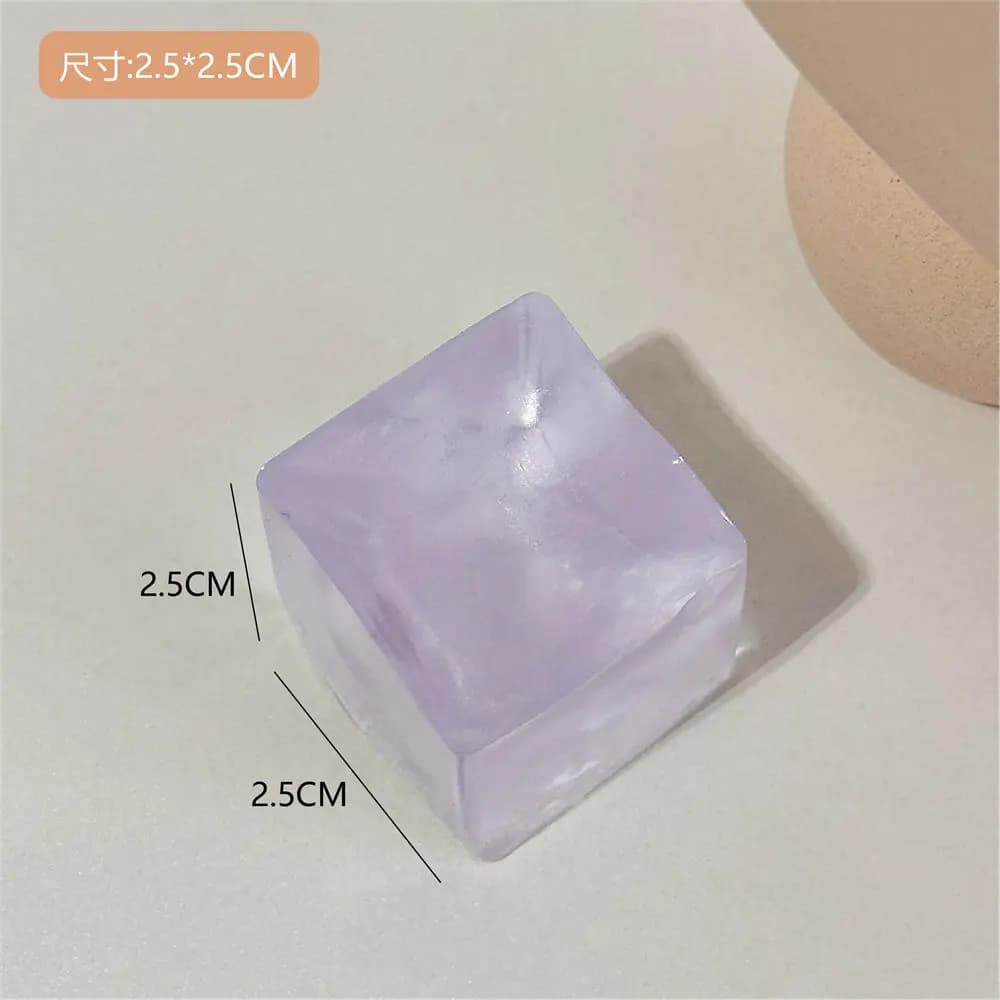 Cubes de glace clairs jouets Squishy mignon chat patte poisson soulagement du Stress Fidget jouet TP