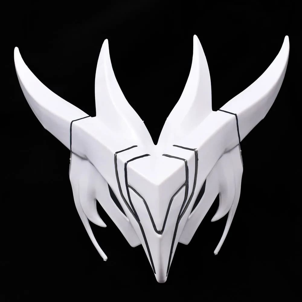 Lol Halloween Pixiv jeu League of Legends Yone masque Cos habiller balle Luminescence résine masque 