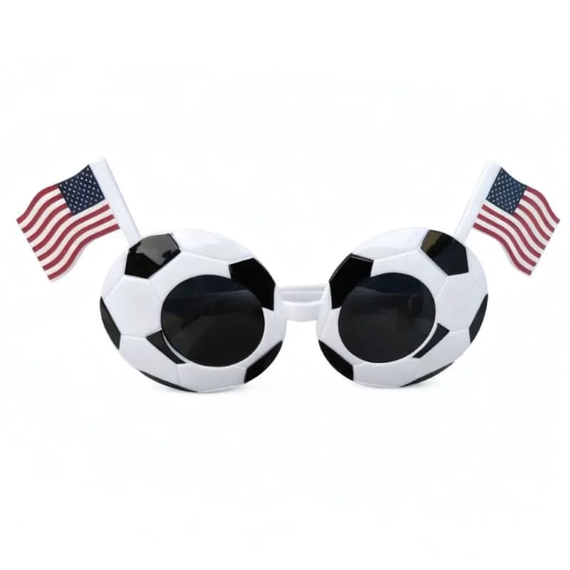 Lunettes de soleil drapeau national Coupe du Monde FIFA 2026 UV400 pour supporters de football, acce