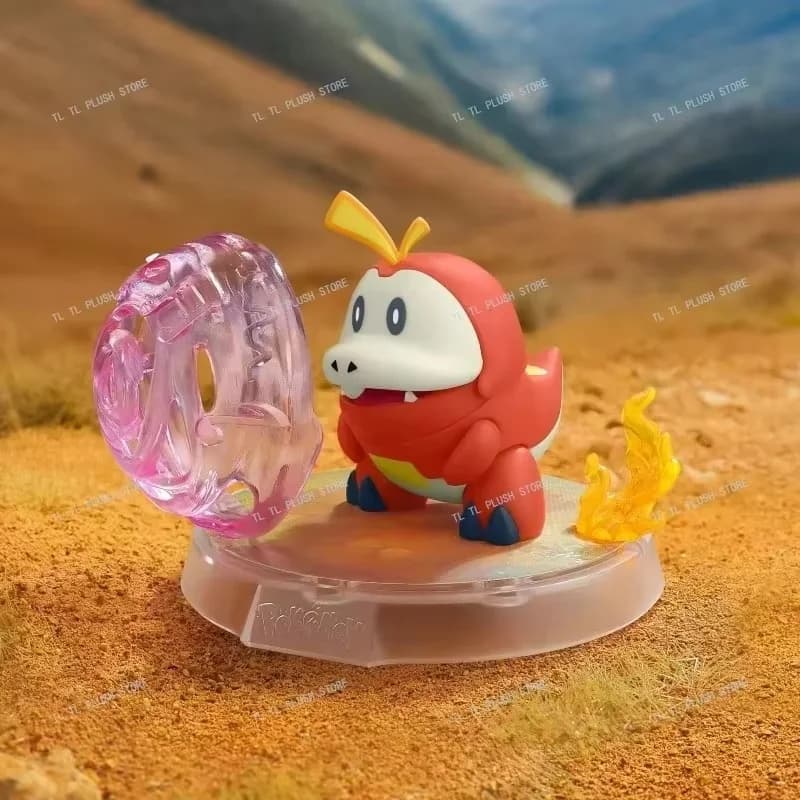 Nouveaux Blokees Pokemon S Version 3 figurines Piplup Quaxly Fuecoco Corphish Heigani Pokedex jouet 