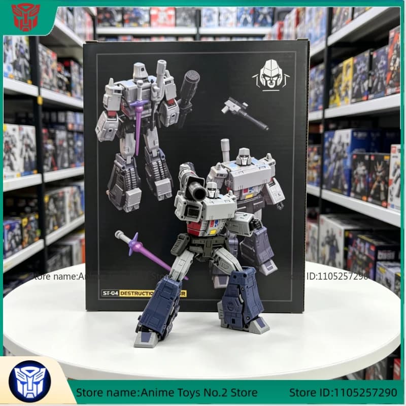 Jouet Transformer Studio Series en stock ST-04 Megatron ‌   Figurine d'action robotique KO Anime, mo