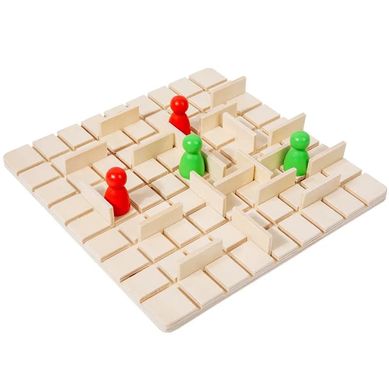 Quoridor-Jeu de société coule parent-enfant, jouets de puzzle drôles, chasse et intercepter, bataill