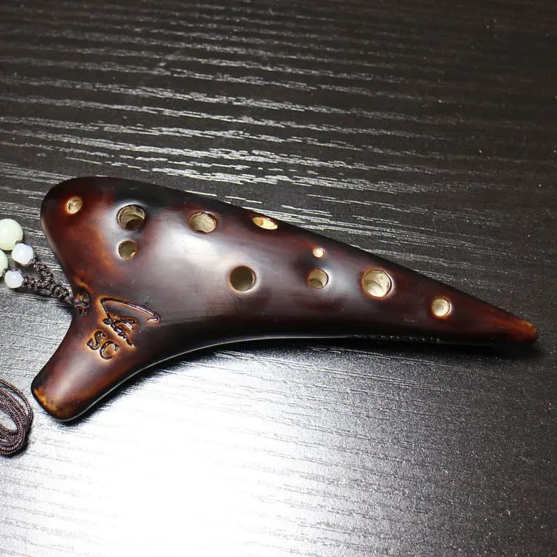 Ocarina of Time-Ocarina of Legend pour enfants, 12 trous, musique professionnelle, offre, accessoire