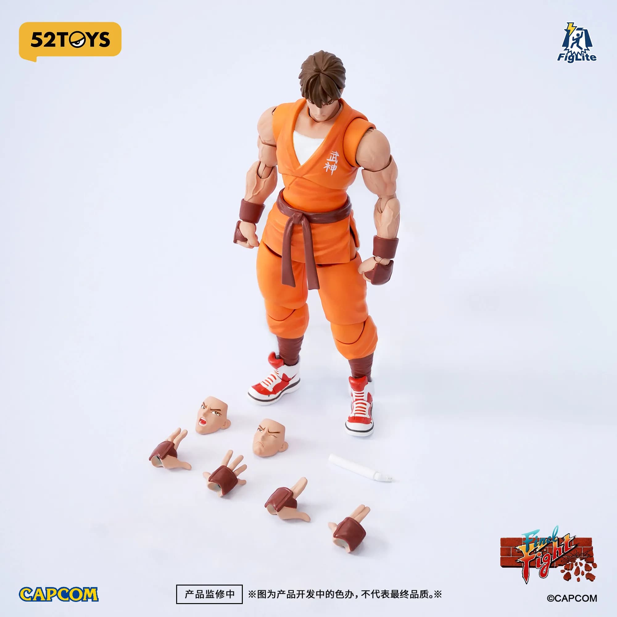 Pré-vente 52toys FigLite 1/12 Figurine articulée Street Fighter Final Fight Guy Sodom, figurine d'ac