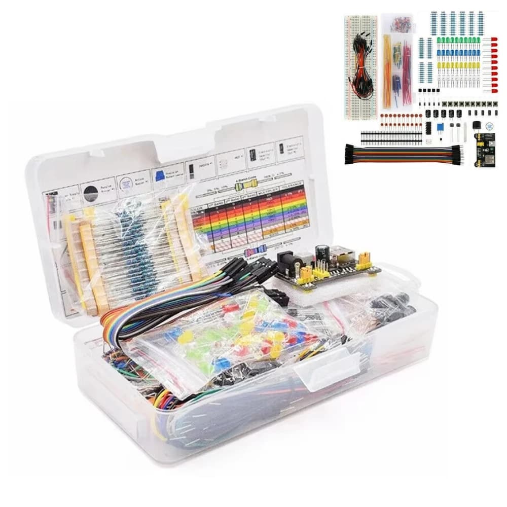 Kit de démarrage de projet de bricolage pour Kit Arduino Kit de bricolage électronique ensemble de c