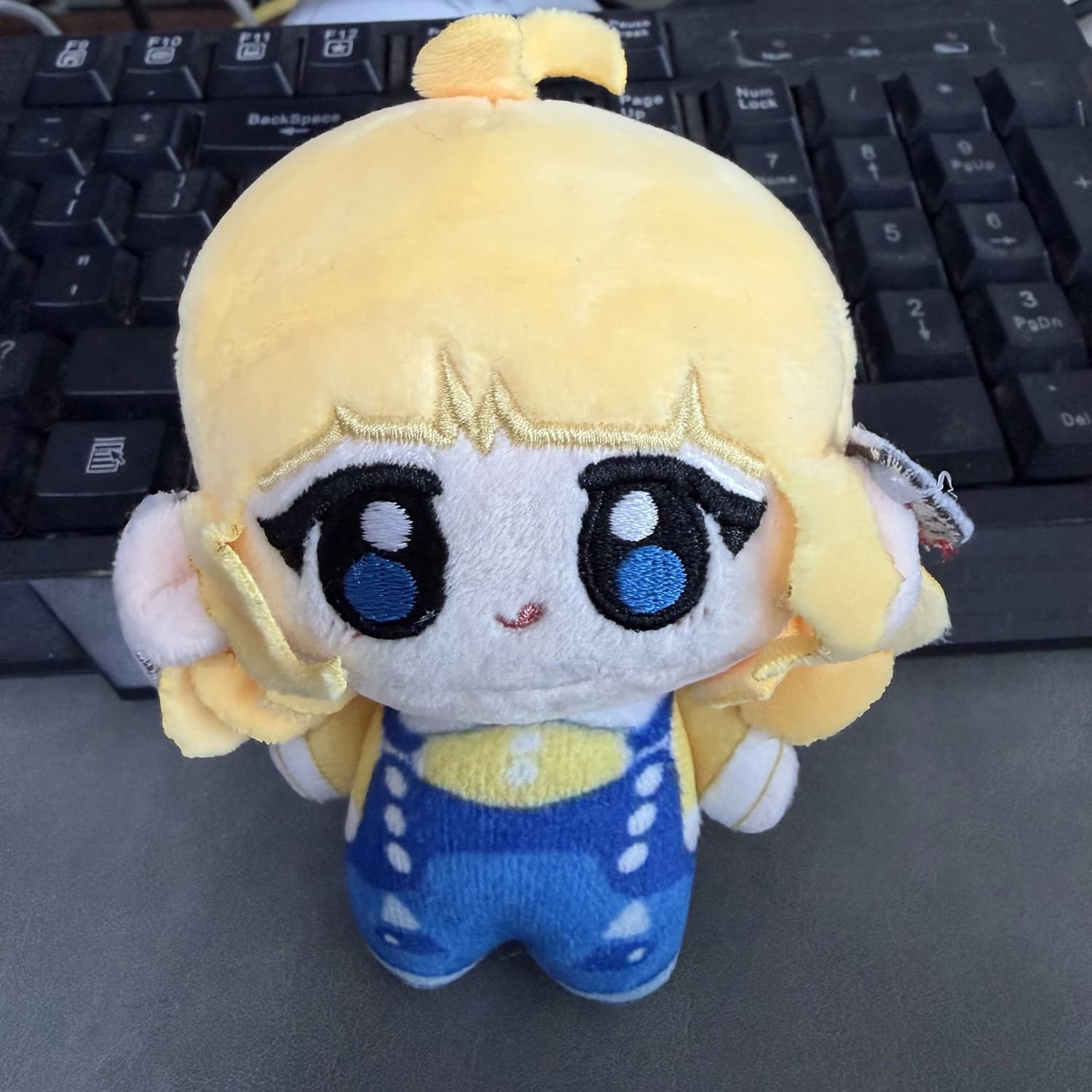 Mignonne Peluche Juno d'Anime Overwatch, Pendentif en Peluche, Figurine de Jeu OW, Jouet en Peluche 