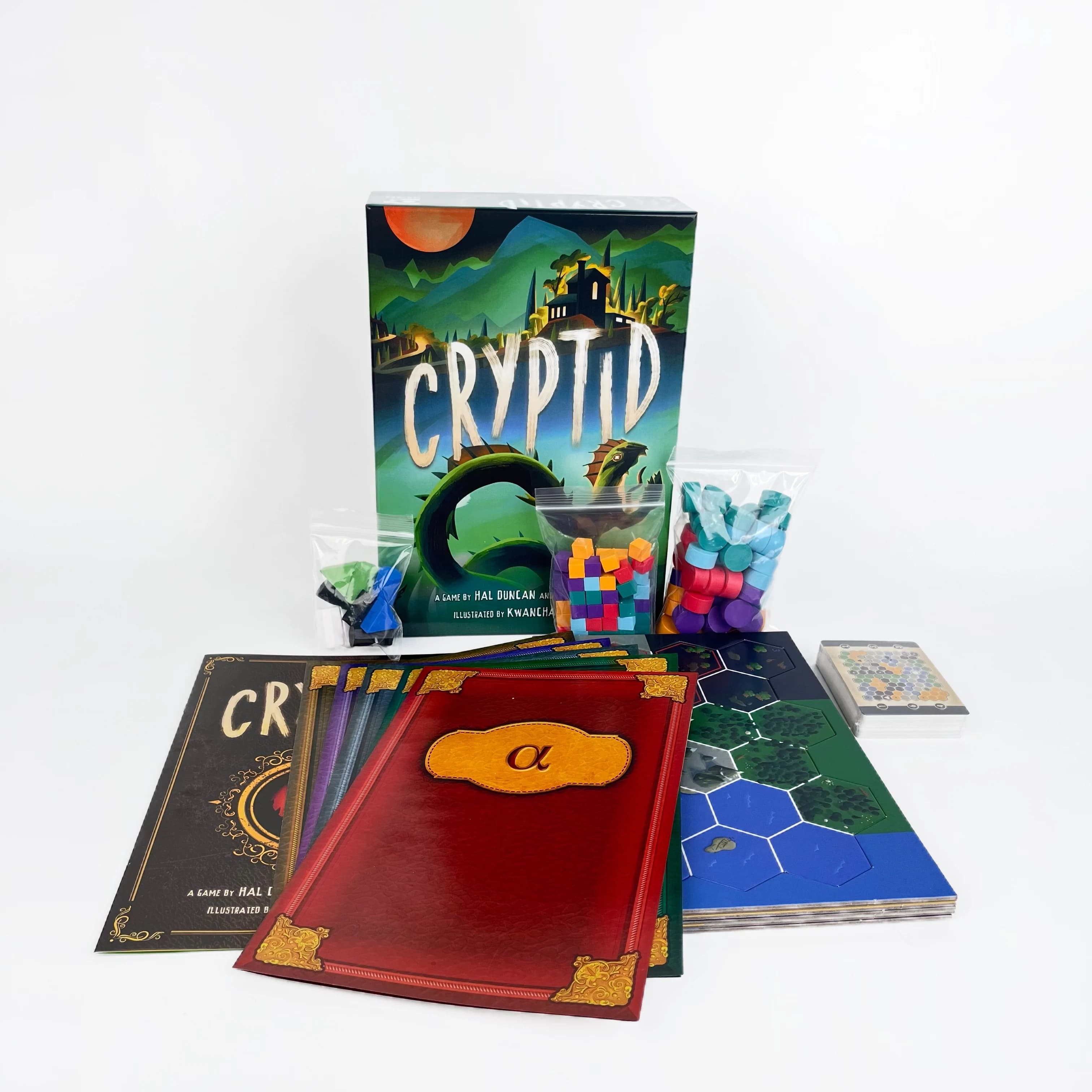 Jeu de société, jeu de stratégie classique Cryptid, parfait pour les fêtes et les rassemblements, ca