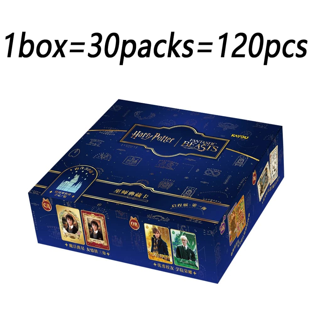 Cartes de collection KAYOU Harry Potter originales, personnage de film populaire de haute qualité, e