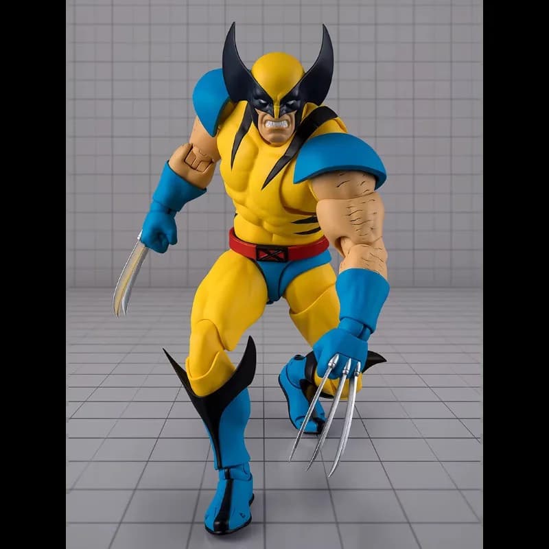 Pré-vente Bandai SHF Marvel Legends Wolverine GAMERVERSE Figurine articulée Modèle de collection Cad