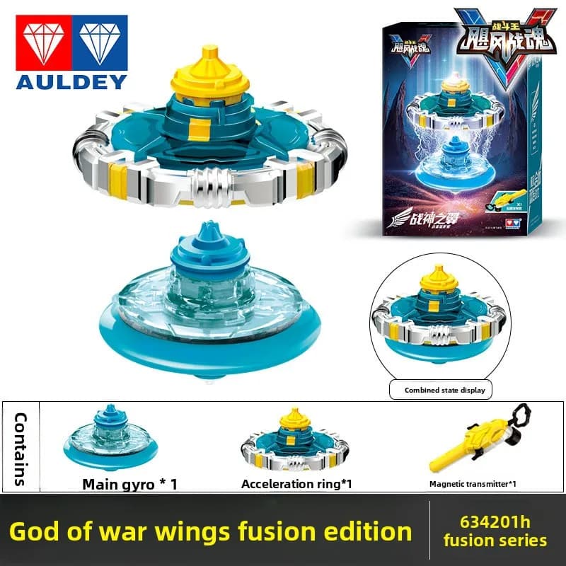 Auldey Beyblade Burst IP hautement détaillé, design de combat précis God of War Wing, boîte cadeau p