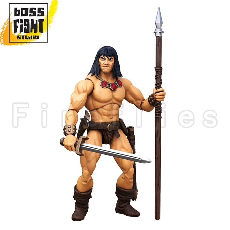 [Précommande] Figurine d'action Boss Fight Studio Conan le barbare Héro H.A.C.K.S. 1/18 4 pouces Fig