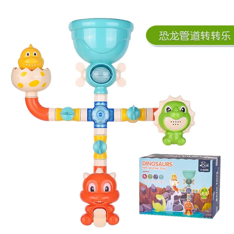 Jouet de bain pour bébé, rouet d'eau à ventouse et ensemble de tuyaux, robinet de douche, jouet de p